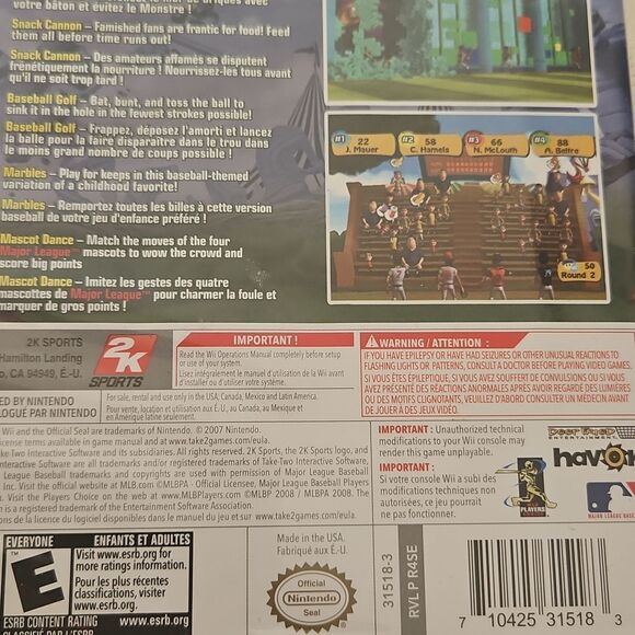 HOST PICK🥳 MLB Superstars for Wii - White - Picture 16 of 16